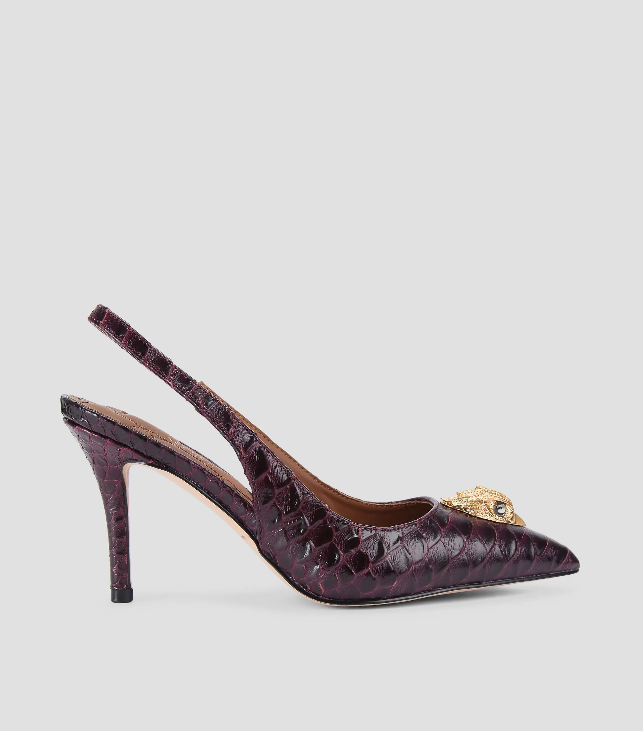 Kurt Geiger Zapatillas Slingback Belgravia con tacón alto delgado Mujer