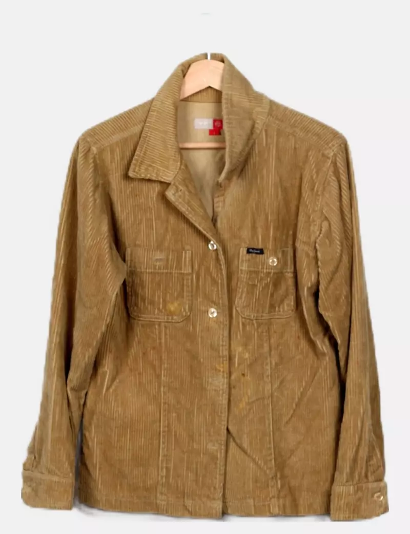 Pepe Jeans Sobre camisa camel pana